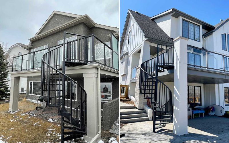 Top Deck Railing Ideas to Transform Your Calgary Home